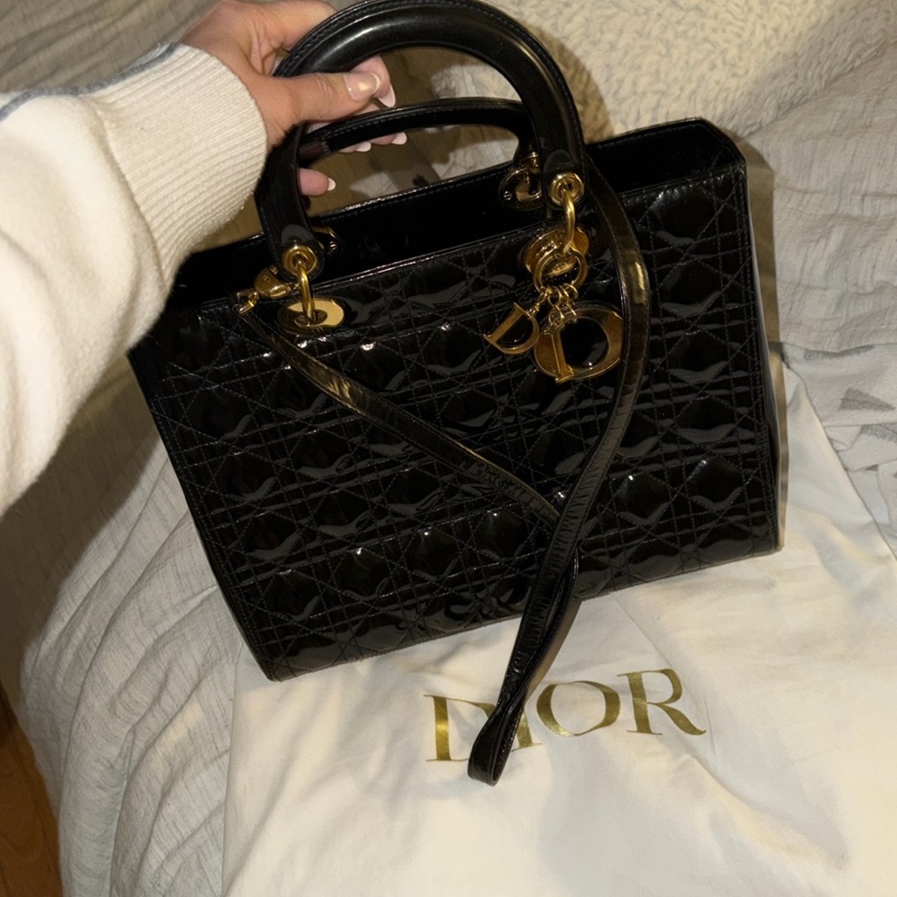 Authentic lady Dior bag older version 2005/6 - Picture 9 of 10